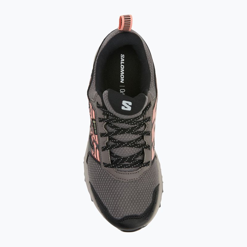 Дамски обувки за бягане Salomon Wander GTX plum kitten/black/pea 5