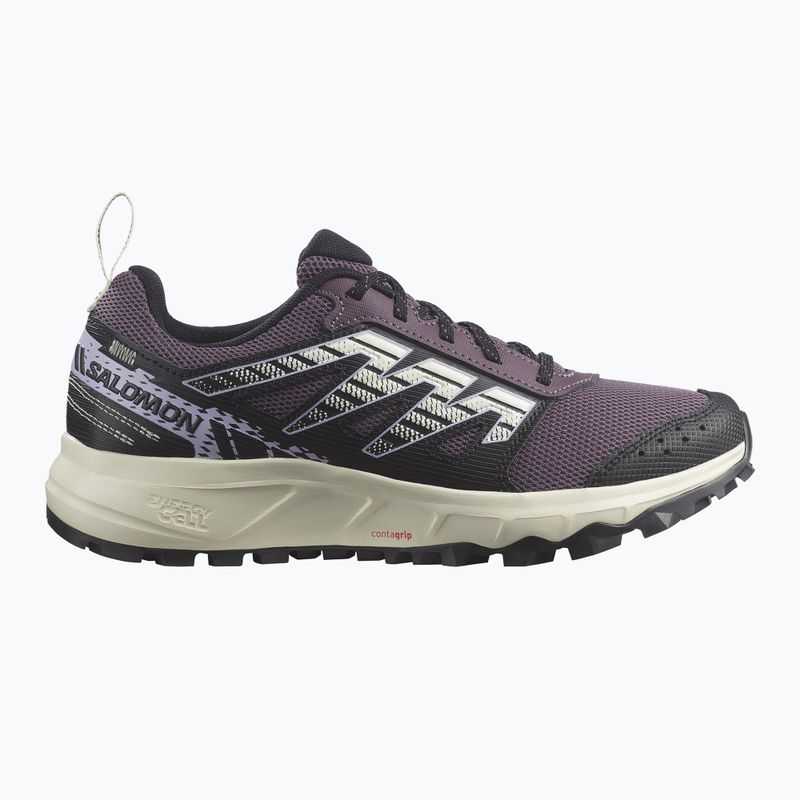 Дамски обувки за бягане Salomon Wander moonscape/black/pastel lilac 9