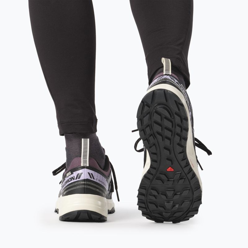 Дамски обувки за бягане Salomon Wander moonscape/black/pastel lilac 12