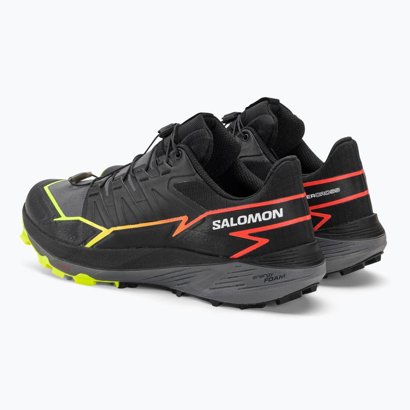 Мъжки обувки за бягане Salomon Thundercross black/quiet shade/fiery coral 4