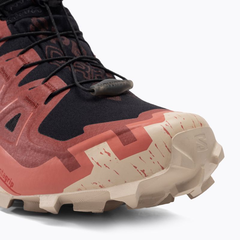 Дамски обувки за бягане Salomon Speedcross 6 GTX black/cow hide/faded rose 10
