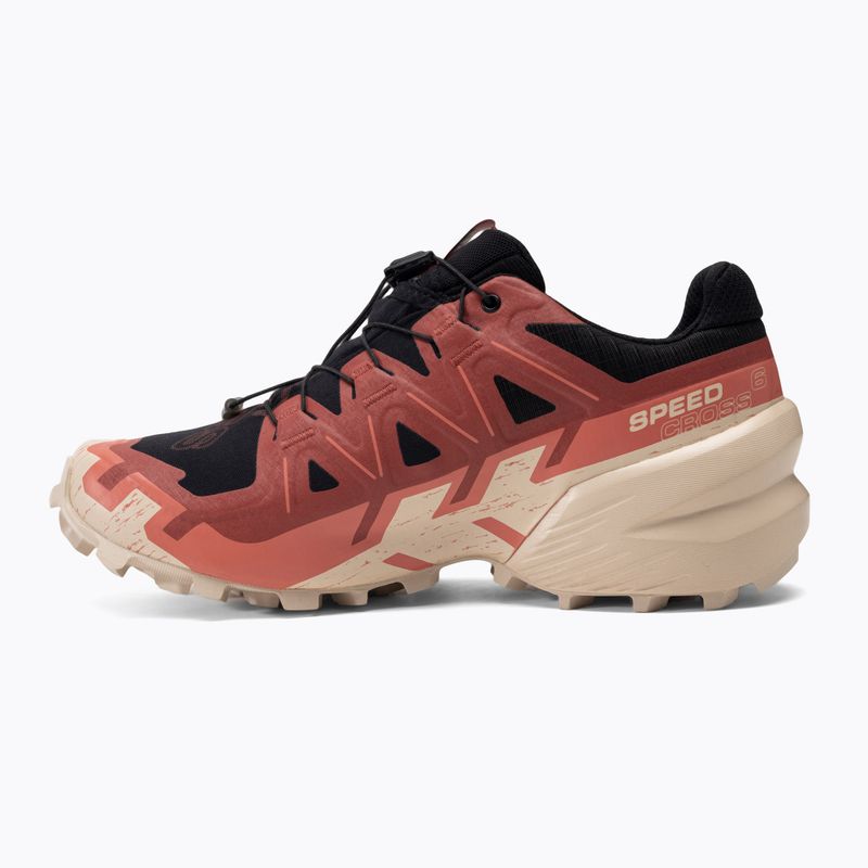 Дамски обувки за бягане Salomon Speedcross 6 GTX black/cow hide/faded rose 3