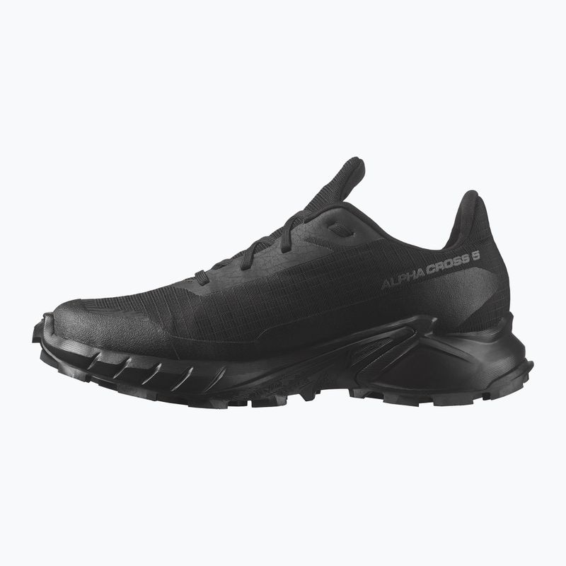 Дамски маратонки Salomon Alphacross 5 GTX black/black/ebony 2