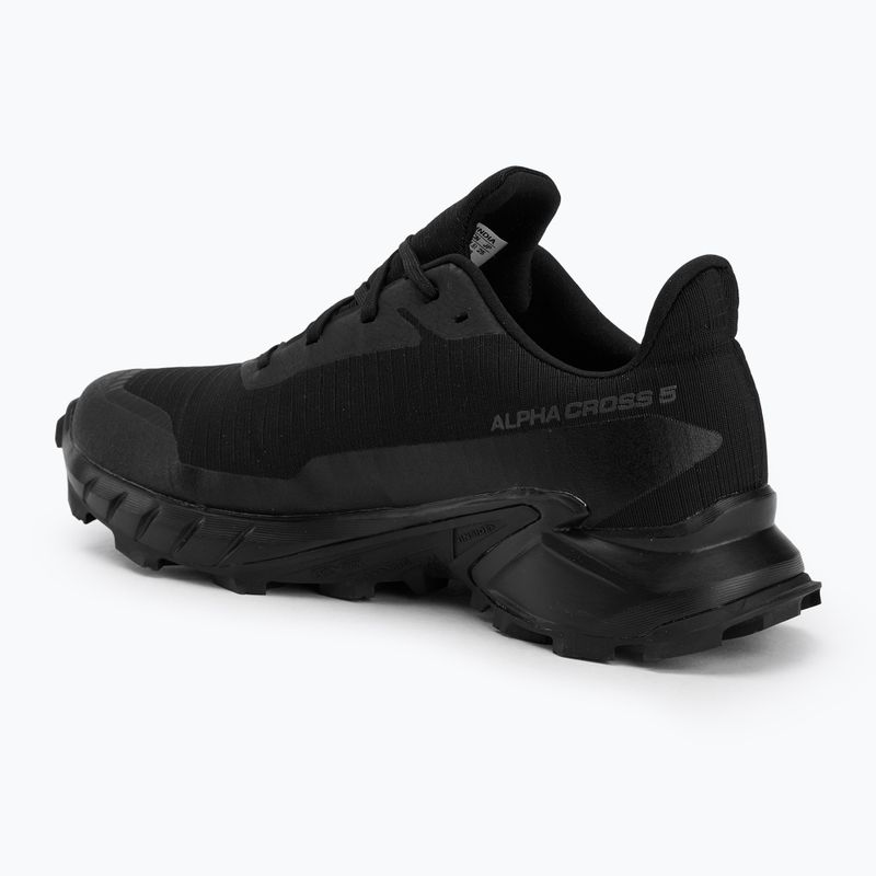 Дамски маратонки Salomon Alphacross 5 GTX black/black/ebony 3