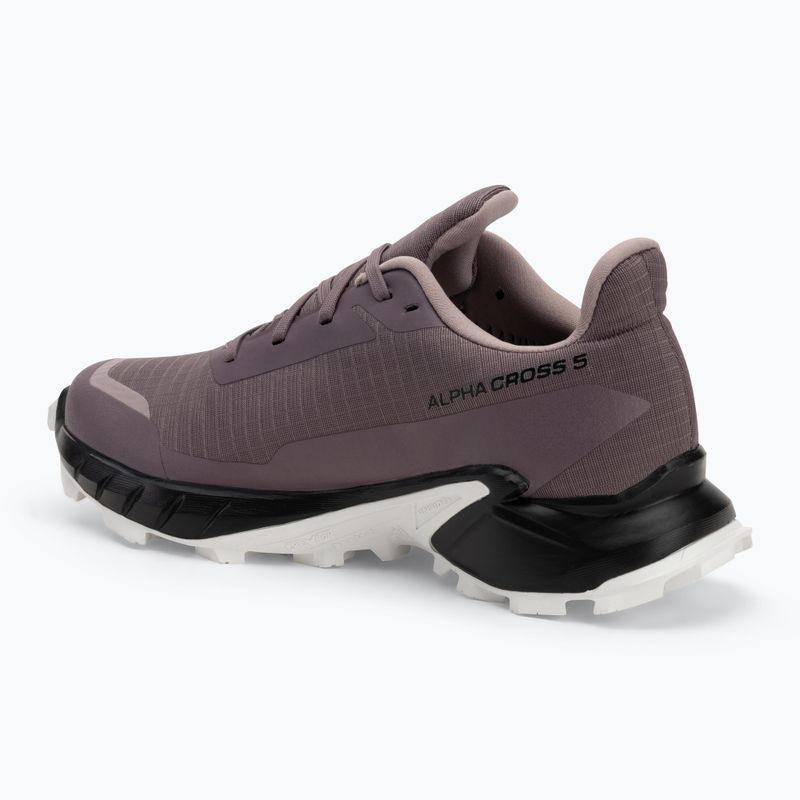 Salomon Alphacross 5 GTX дамски маратонки moonscape/black/white 3