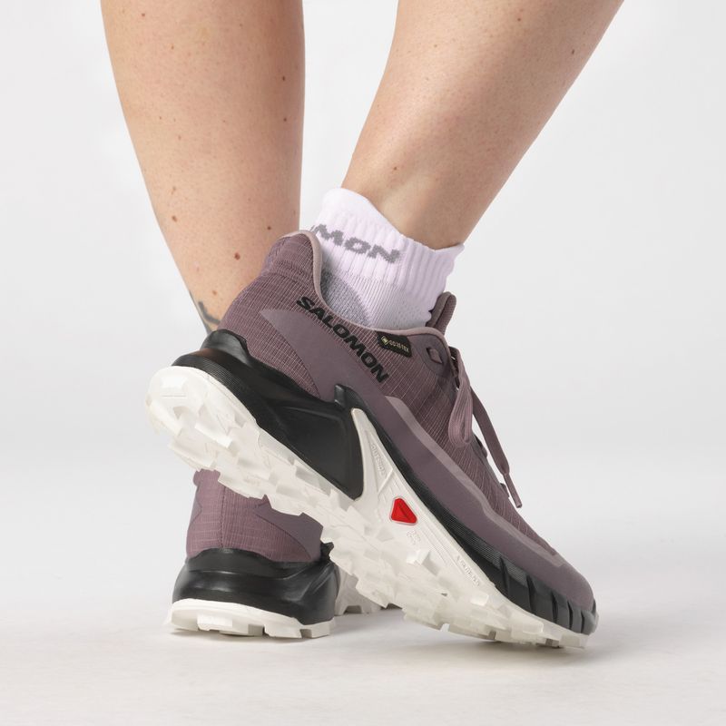 Salomon Alphacross 5 GTX дамски маратонки moonscape/black/white 11