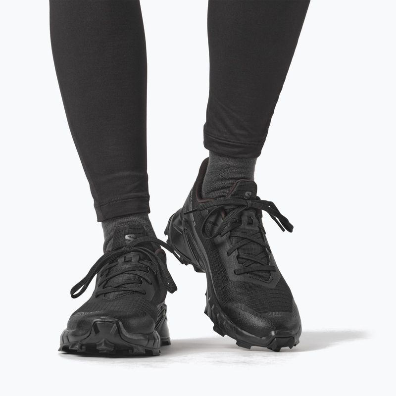 Дамски маратонки Salomon Alphacross 5 black/black/ebony 2