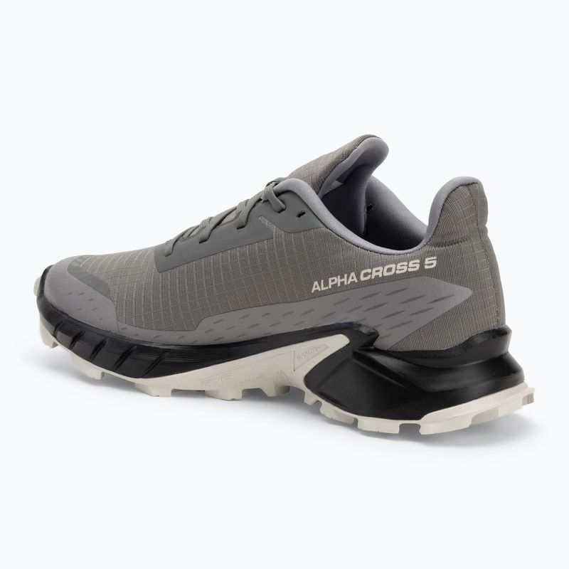 Salomon Alphacross 5 pewter/black/ghost мъжки обувки за бягане 3