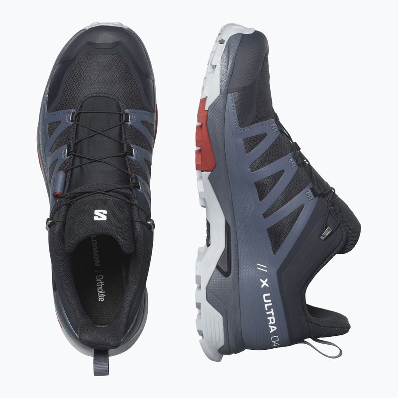 Мъжки обувки за трекинг Salomon X Ultra 4 GTX carbon/bering sea/pearl blue 13