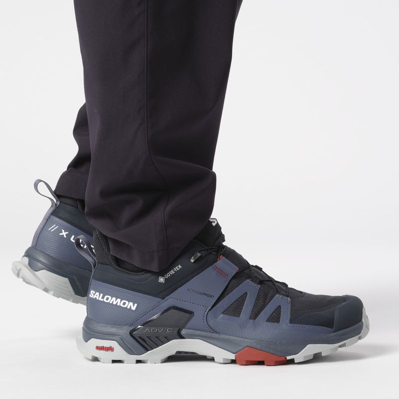 Мъжки обувки за трекинг Salomon X Ultra 4 GTX carbon/bering sea/pearl blue 14