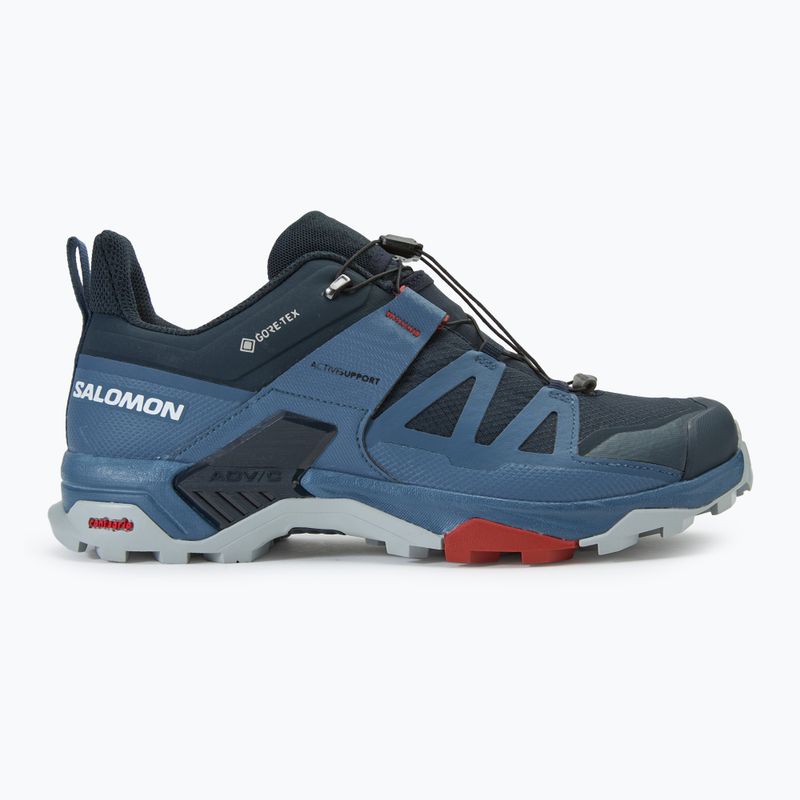 Мъжки обувки за трекинг Salomon X Ultra 4 GTX carbon/bering sea/pearl blue 2