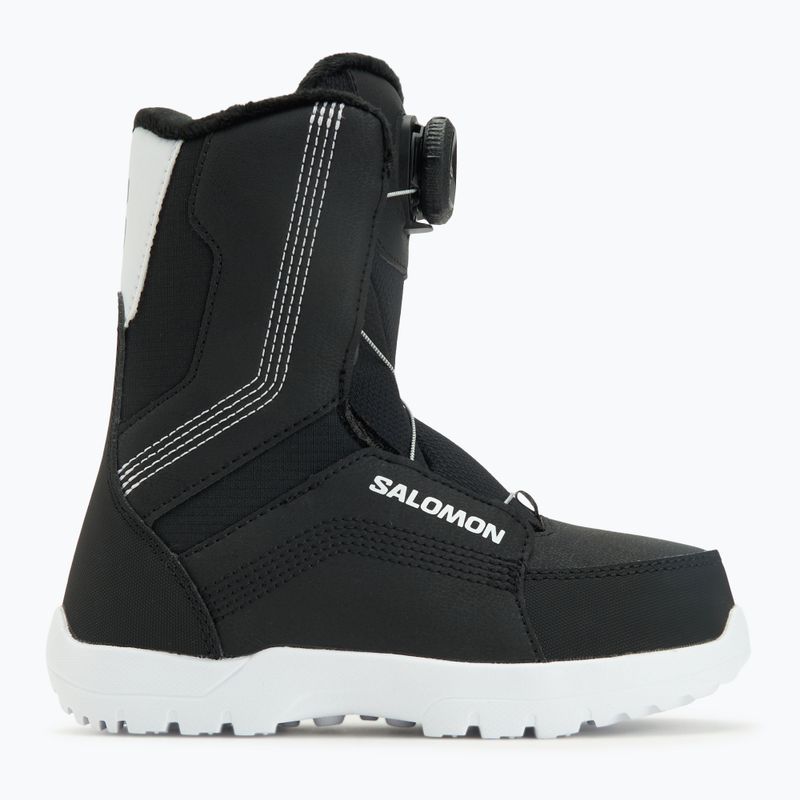 Детски обувки за сноуборд Salomon Whipstar Boa Jr black/black/white 5