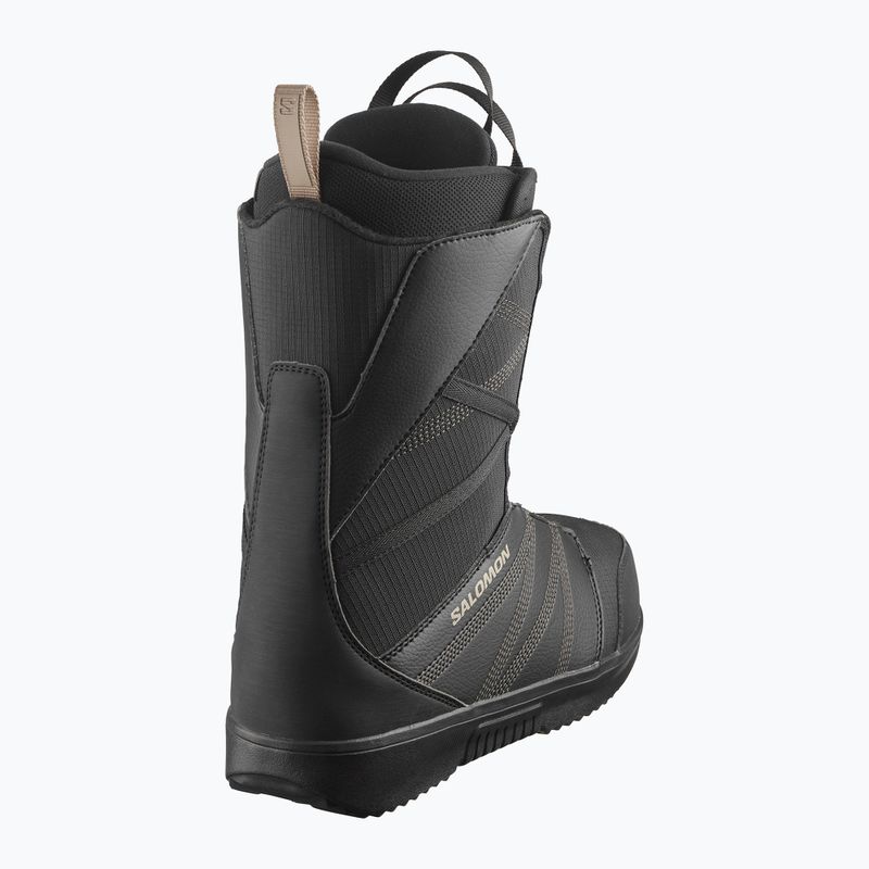 Мъжки ботуши за сноуборд Salomon Titan Boa black/black/roasted cashew 7