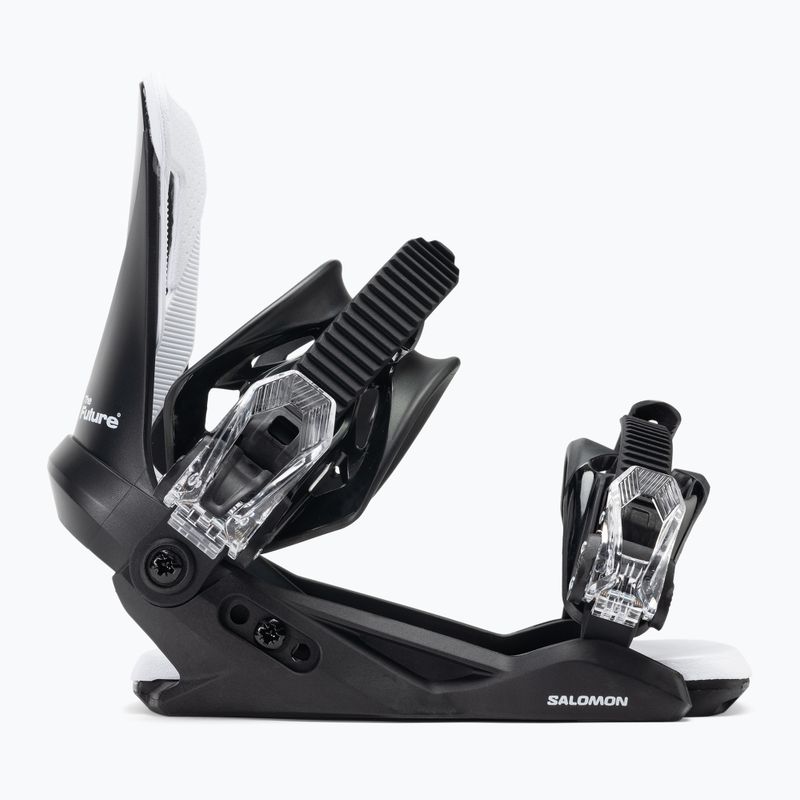 Детски сноуборд връзки Salomon The Future black/white 2