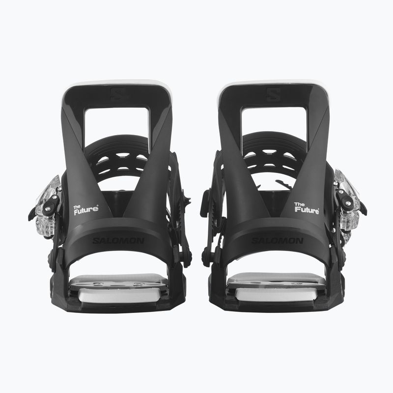 Детски сноуборд връзки Salomon The Future black/white 5