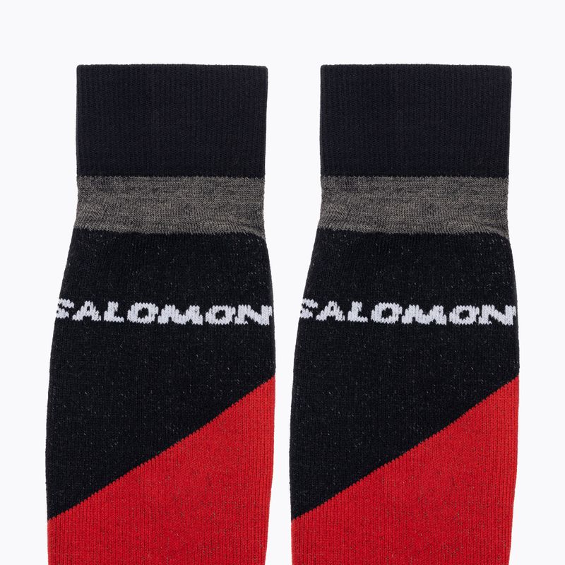 Salomon S/Access ски чорапи beluga/grenadine/black 4