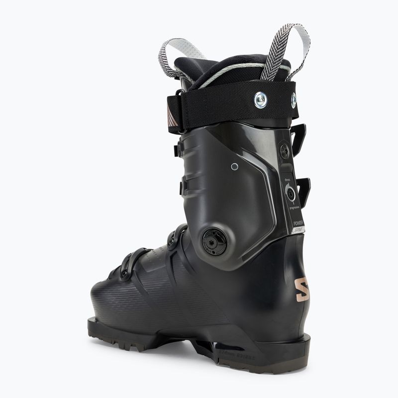 Дамски ски обувки Salomon S/Pro Supra Boa 95 W GW black/beluga/pink gold metallic 2