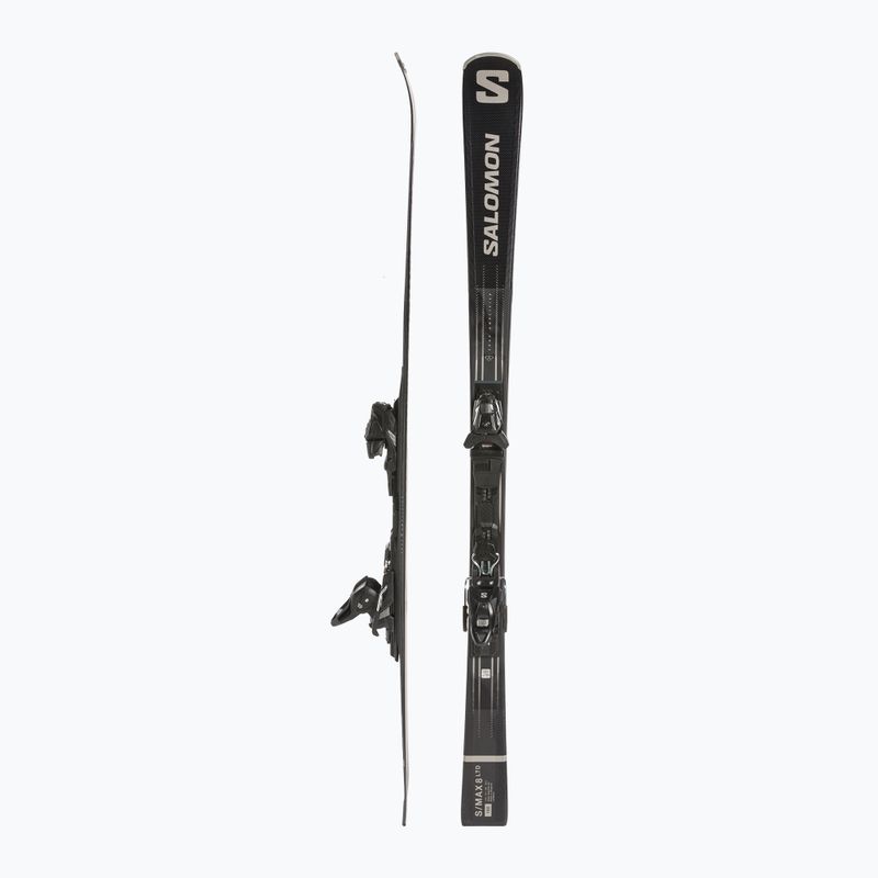 Ски за спускане Salomon S/Max 8 LTD + M10 GW black/silver met. 2