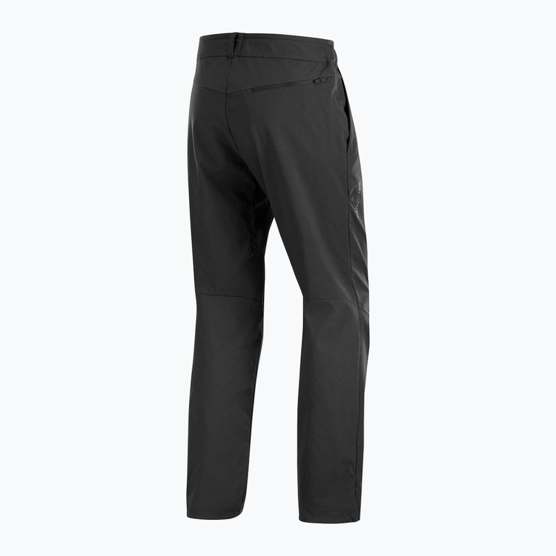 Мъжки панталони за дъжд Salomon Outerpath Base deep black 8