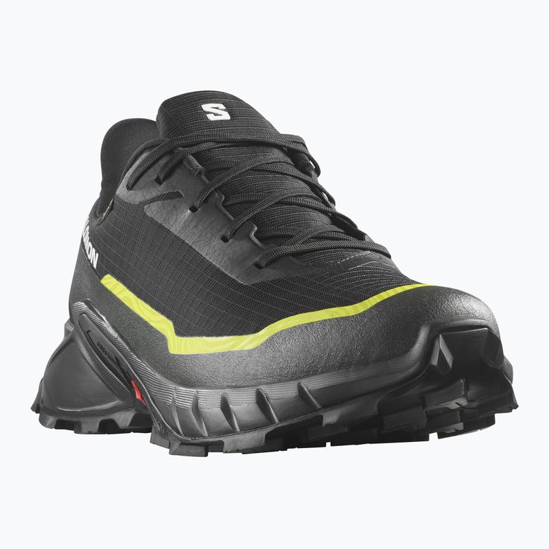 Мъжки обувки за бягане Salomon Alphacross 5 GTX black/peat/sulphur spring 8