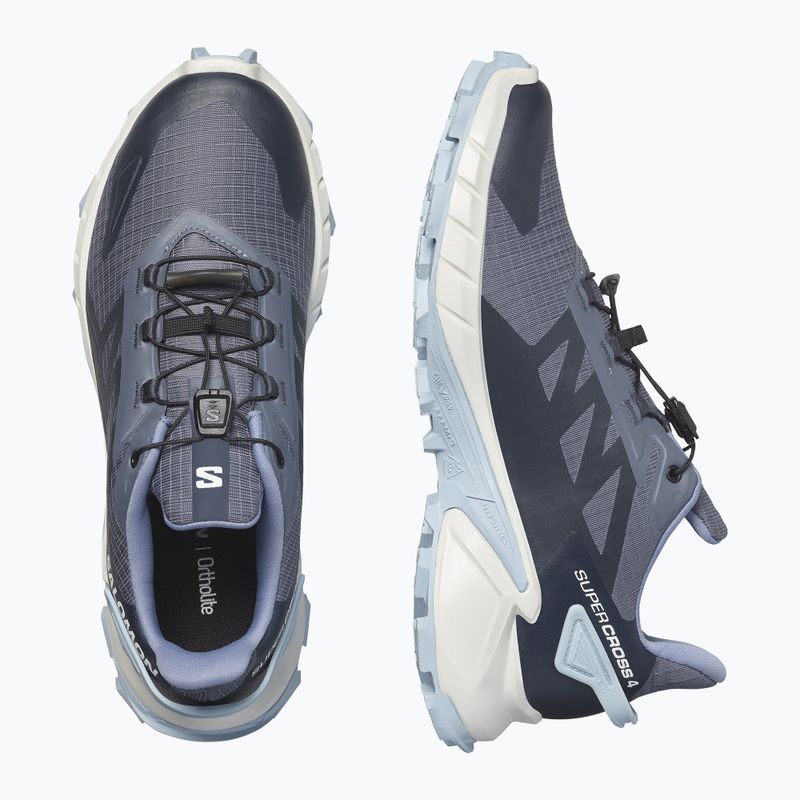 Salomon Supercross 4 дамски маратонки grisaille/white/cashmere blue 13