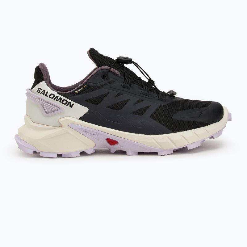 Дамски обувки за бягане Salomon Supercross 4 GTX black/vanilla ice /orchid petal 2