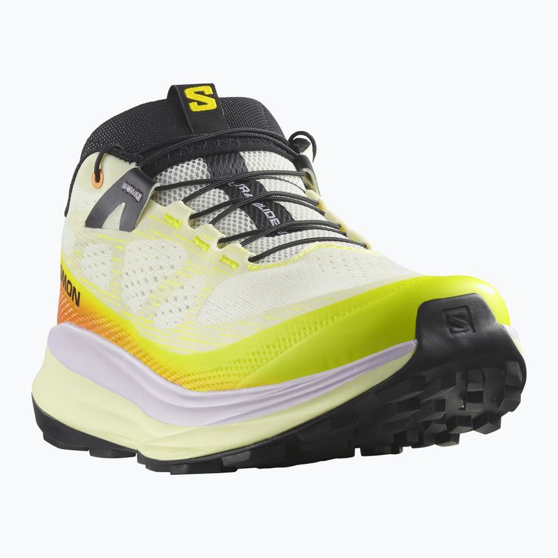 Дамски обувки за бягане Salomon Ultra Glide 2 vanilla ice/sulphur spring/orchid peta 8