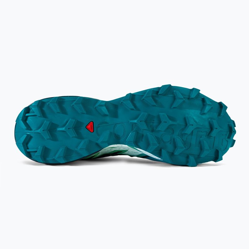 Мъжки обувки за бягане Salomon Speedcross 6 carbon/tahitian tide/white 5