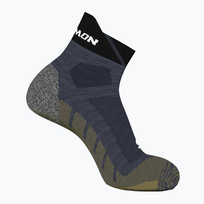 Чорапи за бягане Salomon Speedcross Ankle india ink/black/dried herb