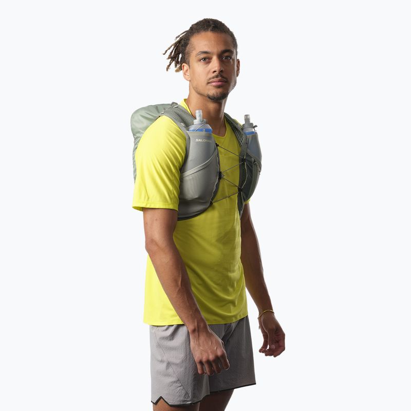 Salomon Active Skin 8 Комплект жилетка за бягане лавров венец/подложка за лилии/измиване на алое 3