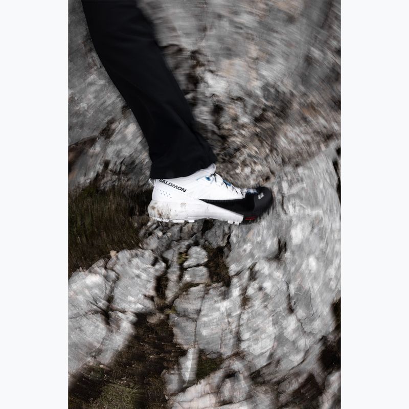 Обувки за туризъм Salomon S/LAB Alpinway white/black/transcend blue 14