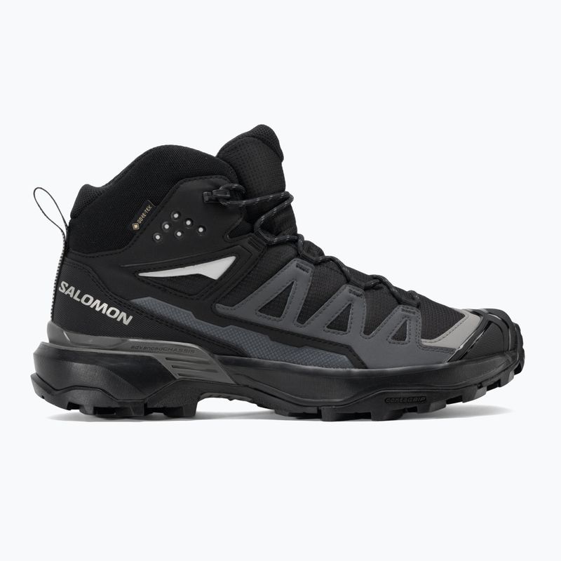 Мъжки туристически обувки Salomon X Ultra 360 MID GTX black/magnet/pewter 2