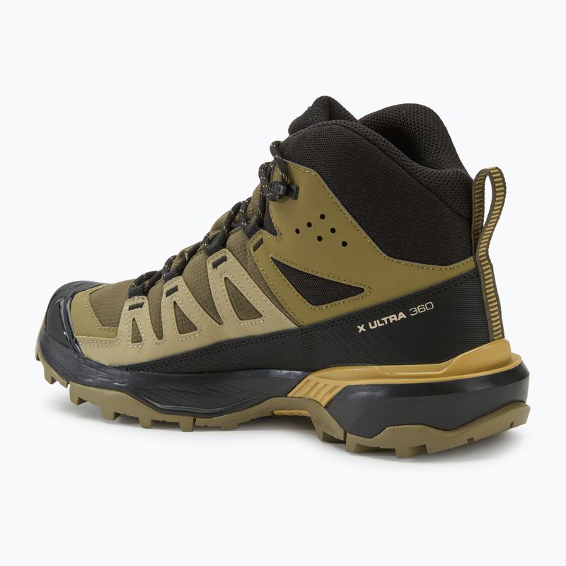 Мъжки обувки за трекинг Salomon X Ultra 360 MID GTX olive night/slate green/southern moss 3