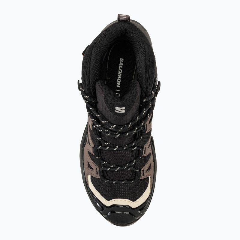 Дамски туристически обувки Salomon X Ultra 360 MID GTX black/plum kitten/shale 5