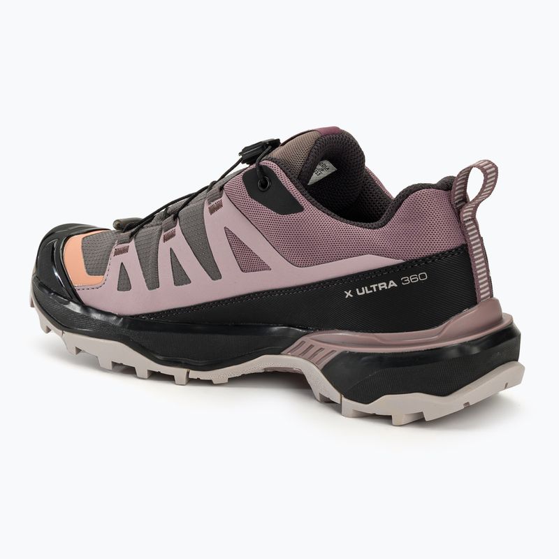 Дамски туристически обувки Salomon X Ultra 360 GTX plum kitten/phantom/cork 3