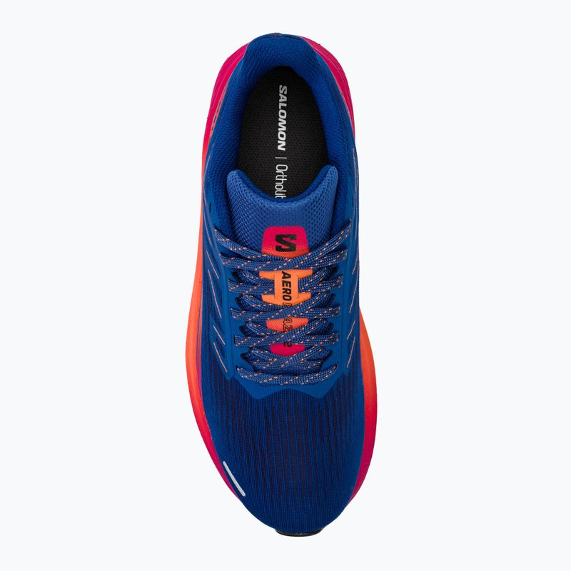 Мъжки обувки за бягане Salomon Aero Blaze 2 dragon fire/vivacious/surf the web 7