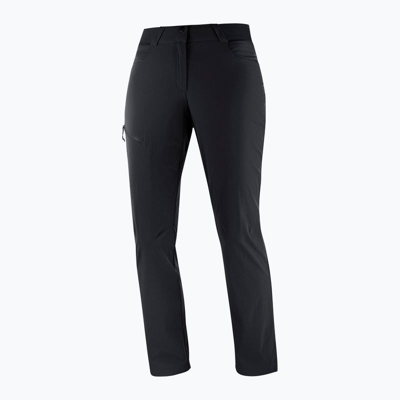 Дамски панталони за трекинг Salomon Wayfarer deep black 6