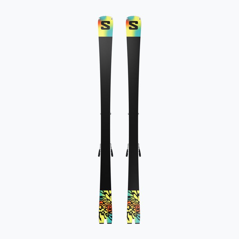 Ски за спускане Salomon Addikt Pro 76 + автомати MI12 GW white/black/capri breeze 2