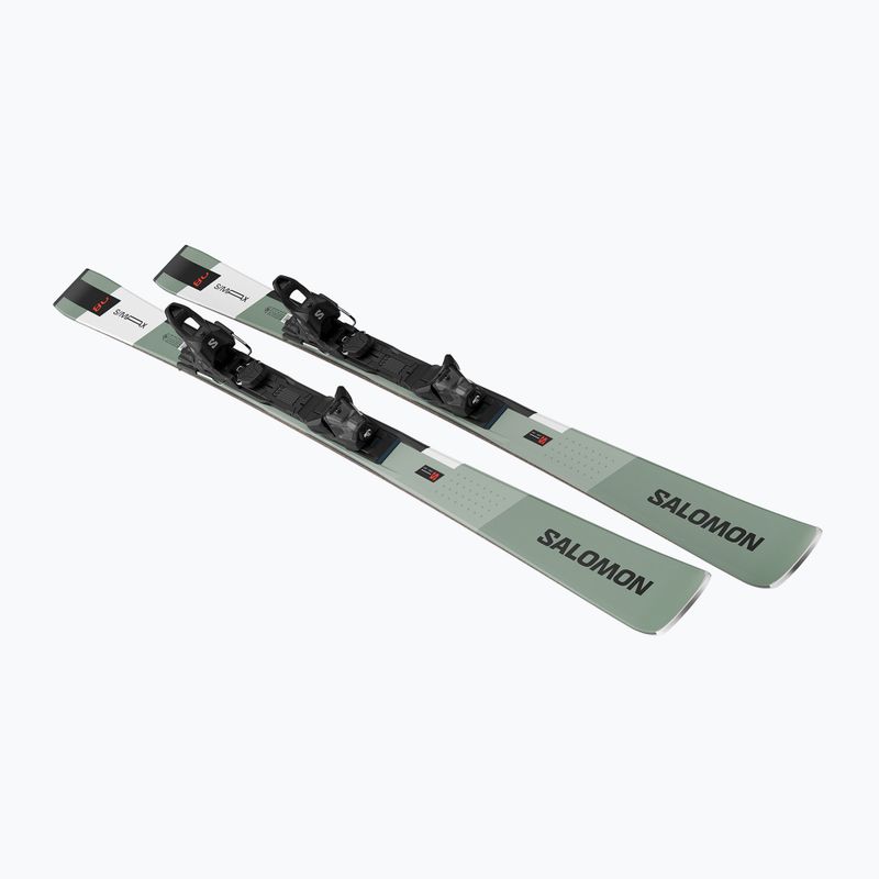 Ски за спускане Salomon S/Max 8 + автомати M10 GW oil green/black/white 3