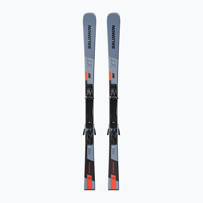 Ски за спускане Salomon S/Max 10 XT + автомати MI12 GW copen blue/black/neon red
