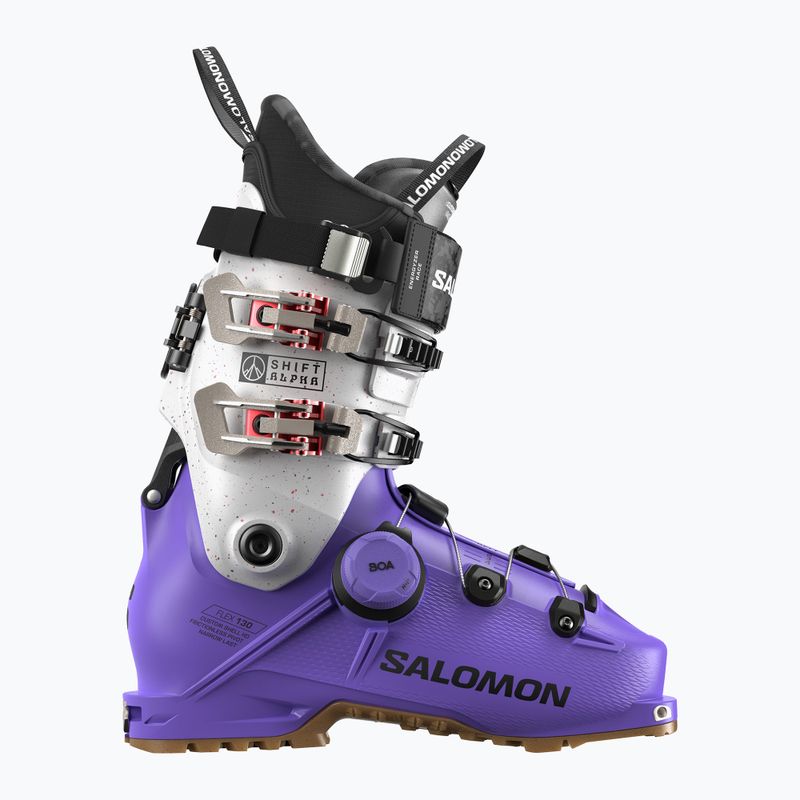 Мъжки ски обувки Salomon Shift Alpha Boa 130 ultra violet/black/black 6