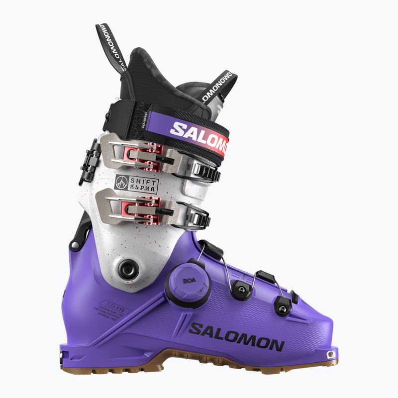 Дамски ски обувки Salomon Shift Alpha Boa 115 W ultra violet/black/black 6
