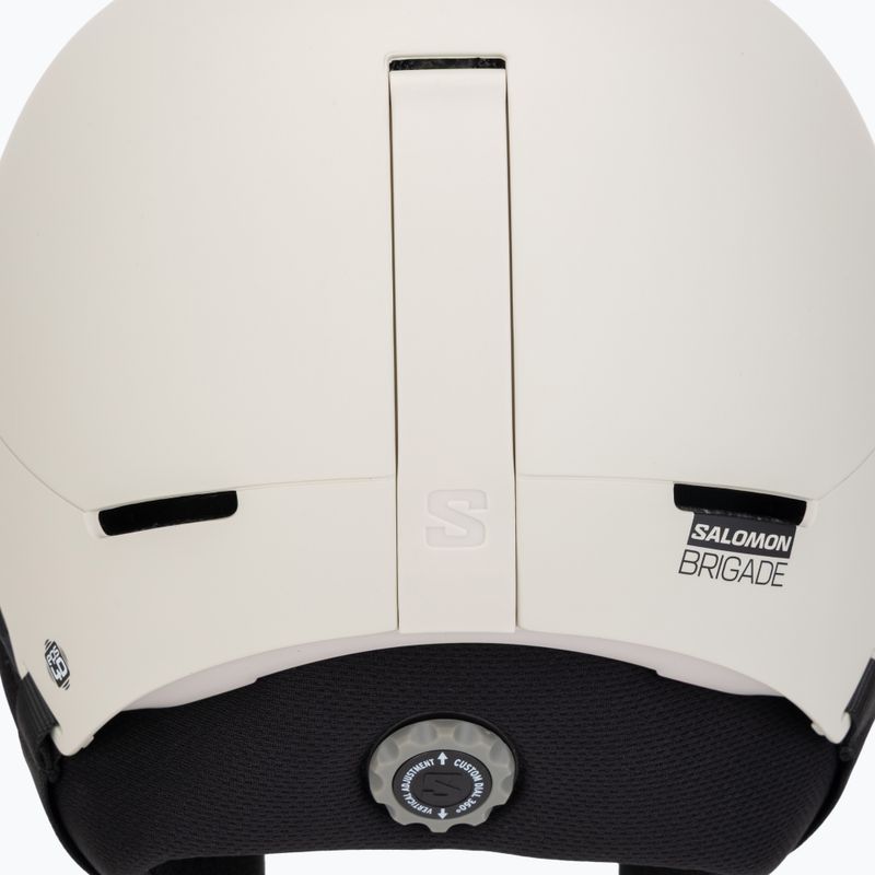 Скиорска каска Salomon Brigade Round Fit rainy day 9