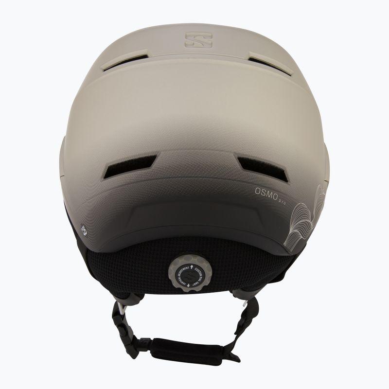 Ски каска Salomon Osmo Pro Sigma Photo light bronze met/black/poppy red 3