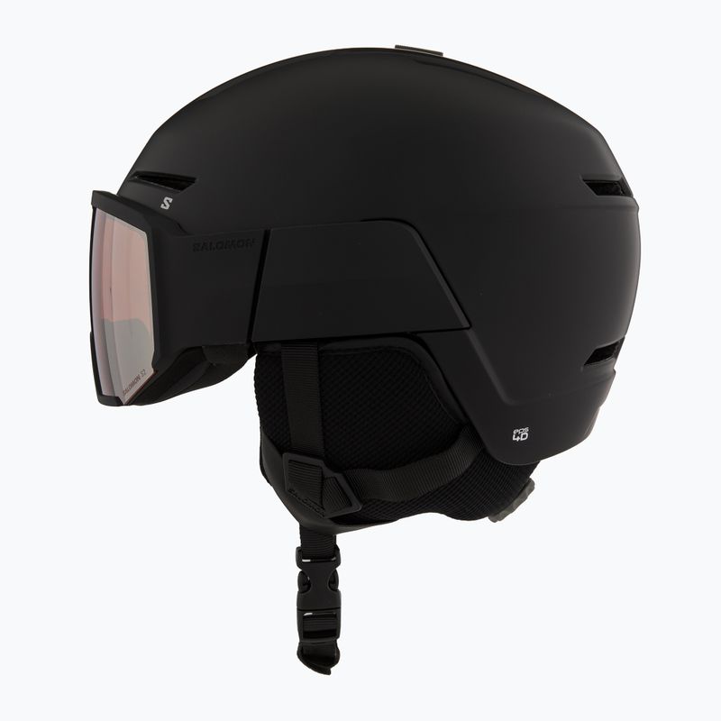 Ски каска Salomon Osmo black/flash tonic orange 3
