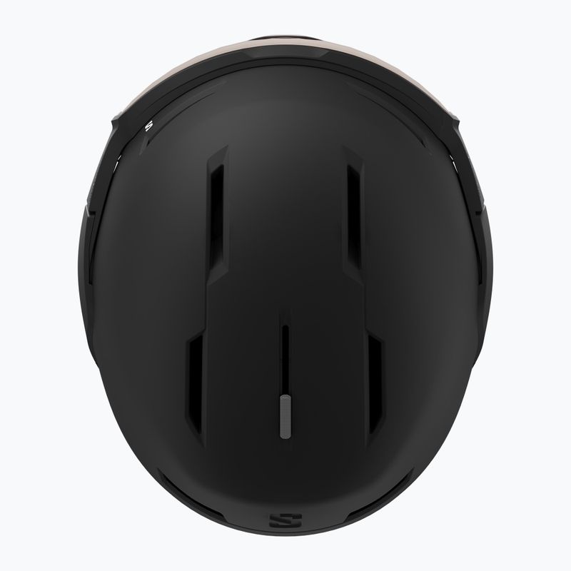 Ски каска Salomon Osmo black/flash tonic orange 5