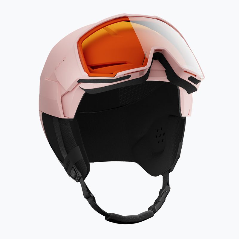 Ски каска Salomon Osmo heavenly pink/black/flash tonic orange 6