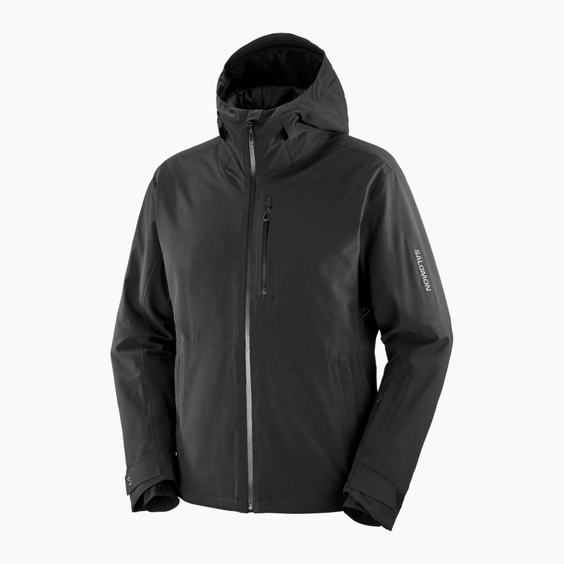 Мъжко скиорско яке Salomon Highland deep black 7