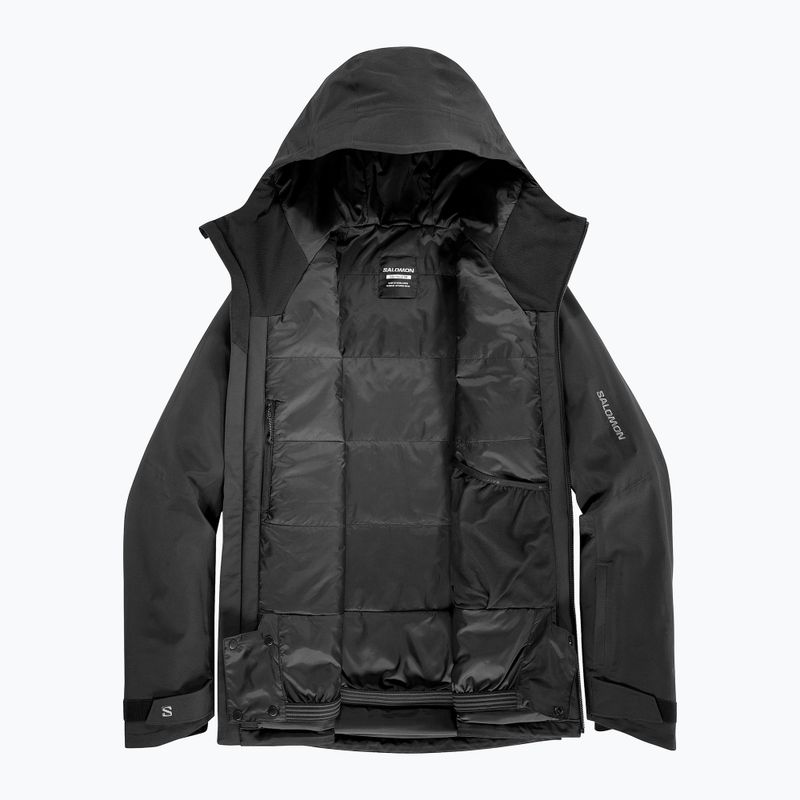 Мъжко скиорско яке Salomon Highland deep black 8