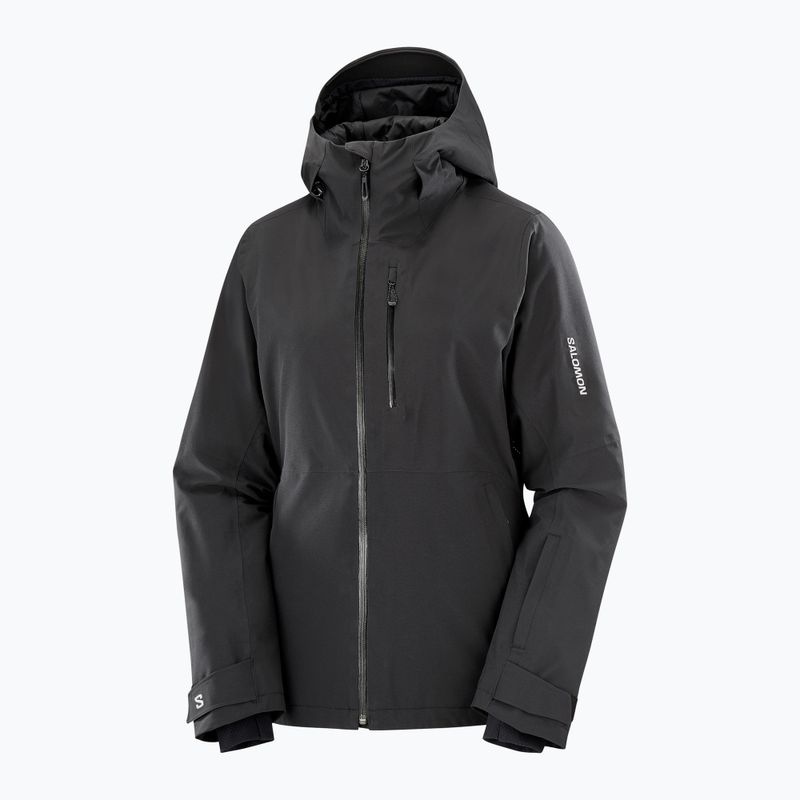 Дамско скиорско яке Salomon Highland deep black 4